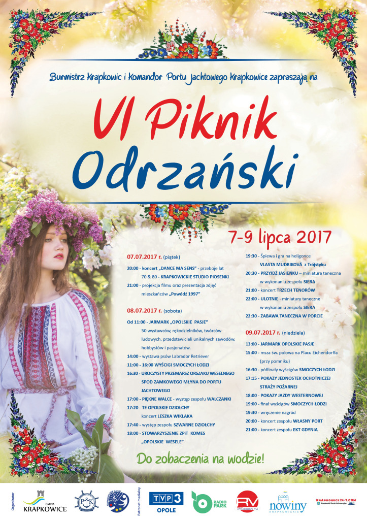 plakat VI Piknik Odrzański